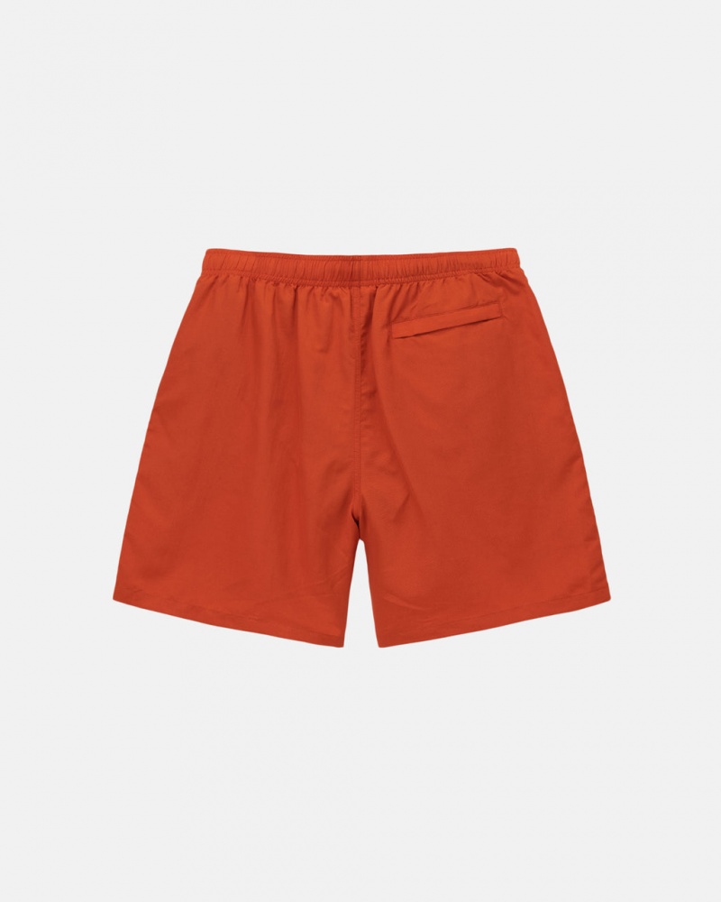 Stussy Strand Kort Stock - Unisex Shorts Trunks Sort | PDKER42972