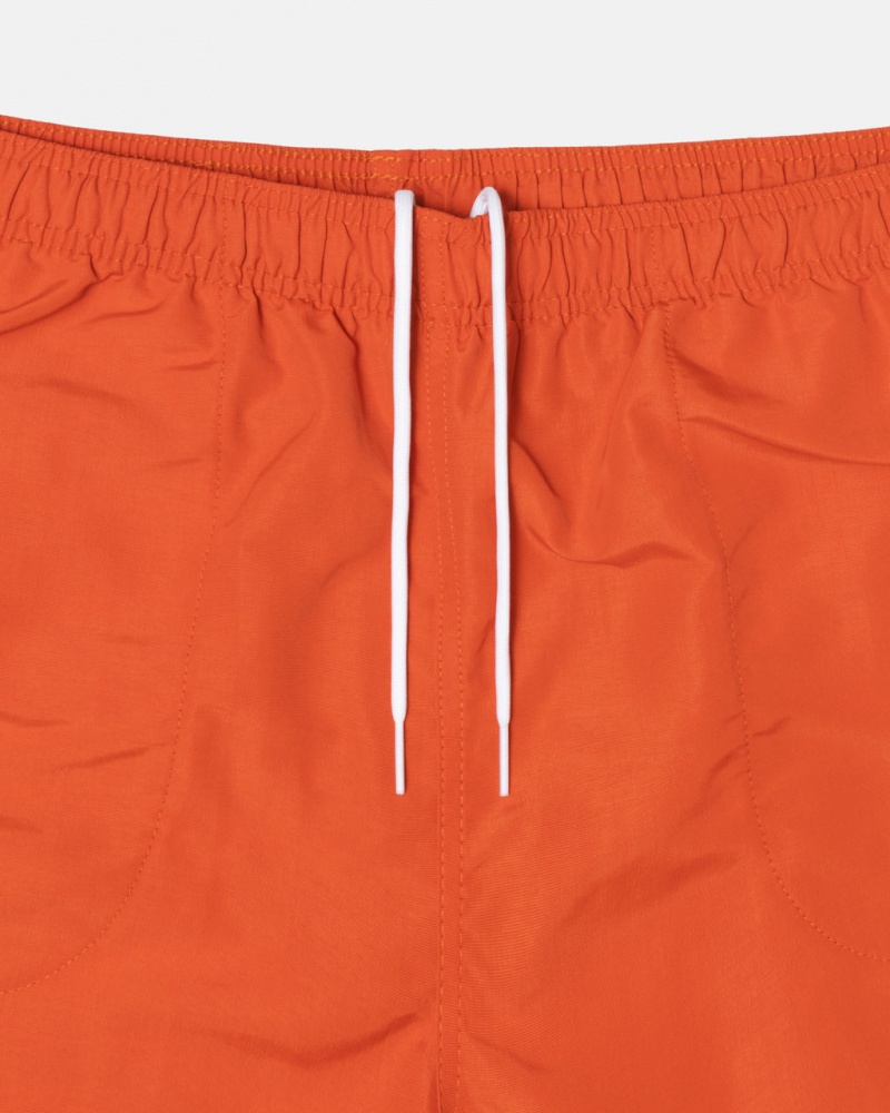 Stussy Strand Kort Stock - Unisex Shorts Trunks Sort | PDKER42972