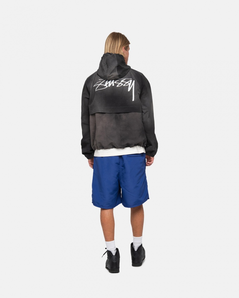 Stussy Strand Kort Stock - Unisex Shorts Trunks Dyb Blå | DKICD94799