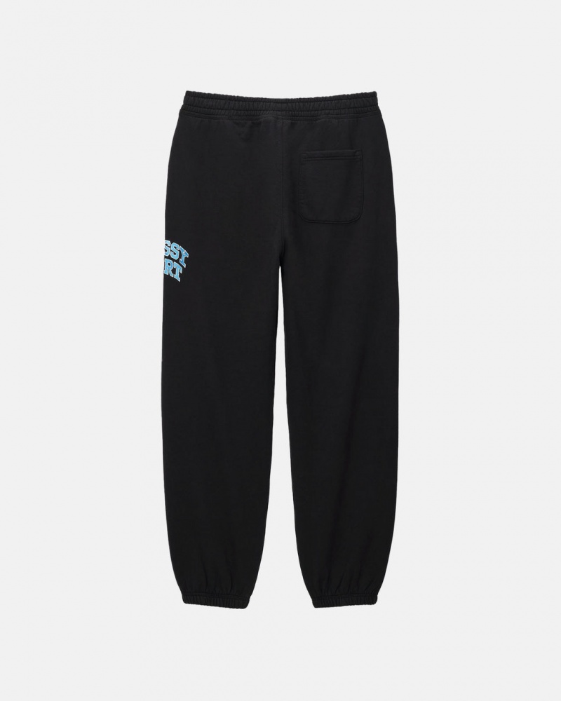 Stussy Stüssy Sports Sweatpant - Unisex Jeans Pants Sort | UDKND53462