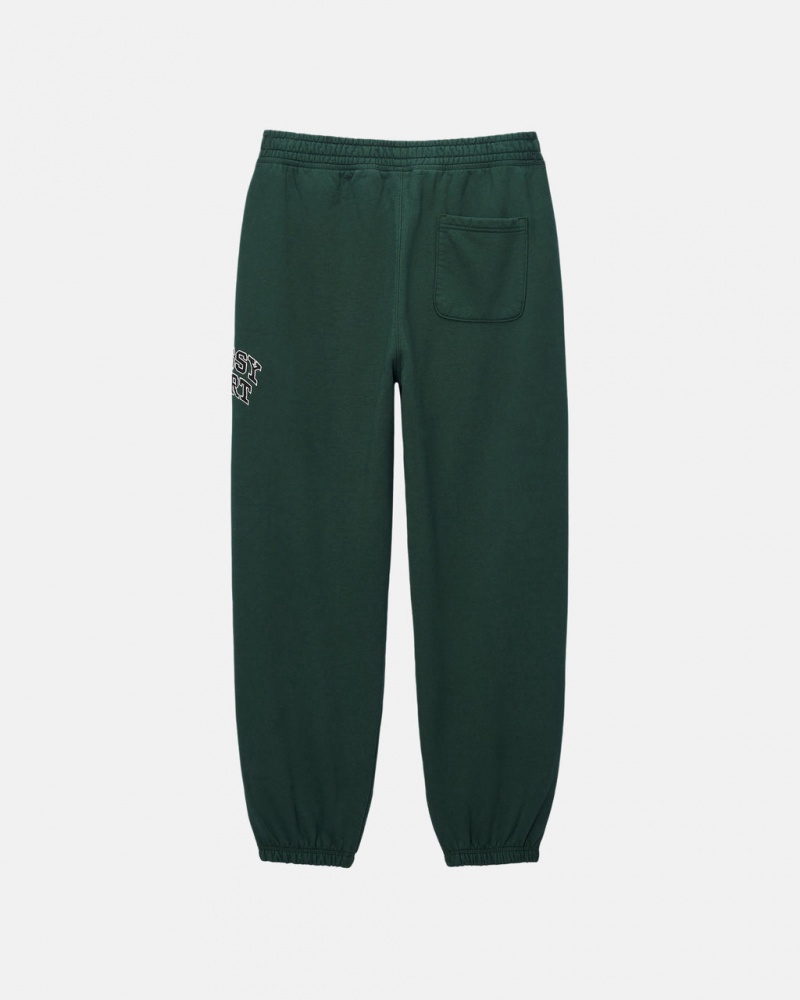 Stussy Stüssy Sports Sweatpant - Unisex Jeans Pants Dyb Grøn | DKZDE95397