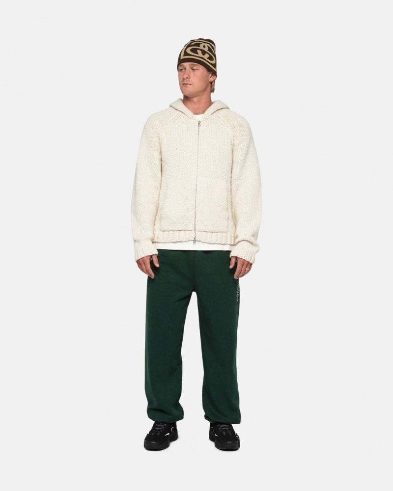 Stussy Stüssy Sports Sweatpant - Unisex Jeans Pants Dyb Grøn | DKZDE95397