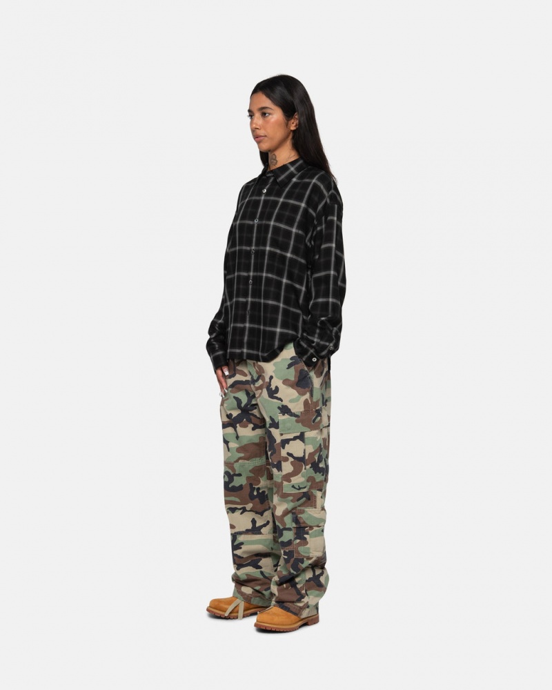 Stussy Surplus Cargo Ripstop - Unisex Jeans Pants Camo | SDKVO58371