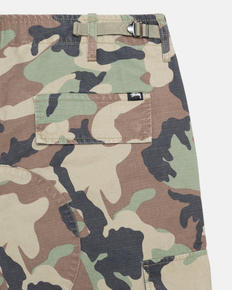 Stussy Surplus Cargo Ripstop - Unisex Jeans Pants Camo | SDKVO58371