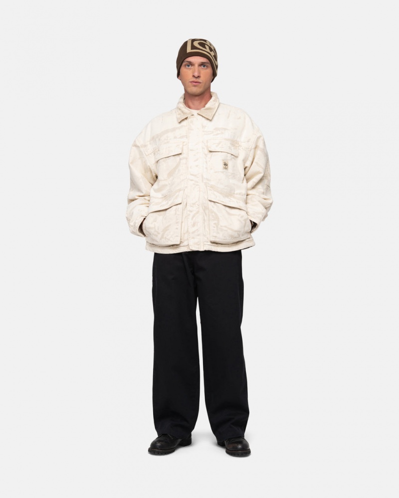 Stussy Workgear Trouser Twill - Unisex Pants Sort | LDKSX40056