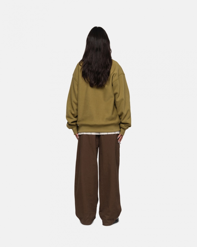 Stussy Workgear Trouser Twill - Unisex Pants Brune | DKZDE72514